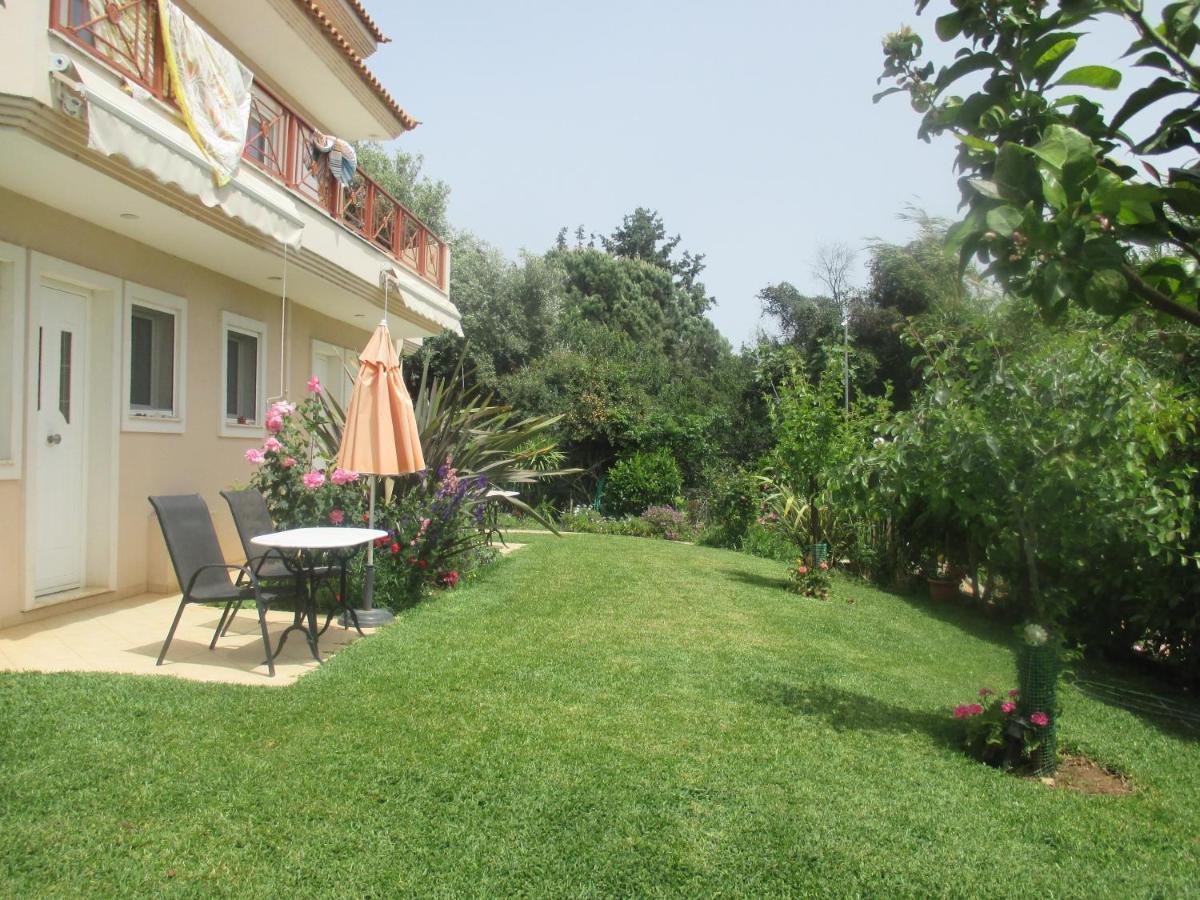 Villa Verde Apart-Hotel Néa Mákri エクステリア 写真